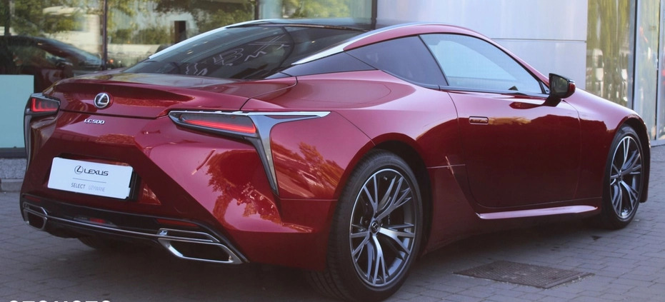 Lexus LC cena 539000 przebieg: 9900, rok produkcji 2020 z Koronowo małe 497